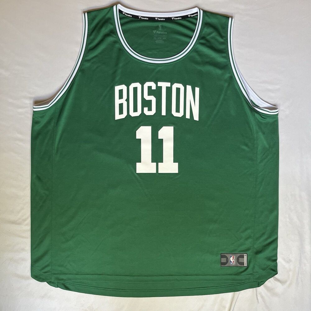 Boston Celtics Jersey Mens 4XL Green NBA Basketball Fanatics Kyrie Irving 11